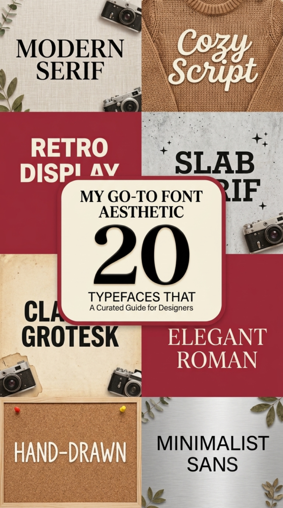 My go-to font aesthetic: 20 typefaces that never disappoint