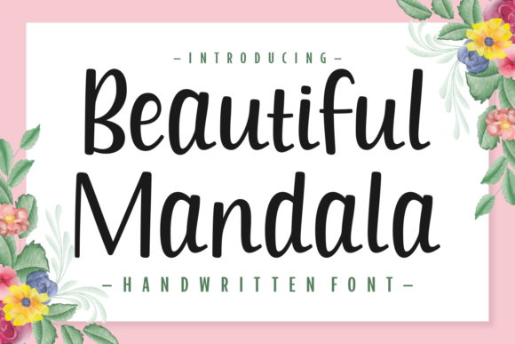 Beautiful-Mandala-Fonts