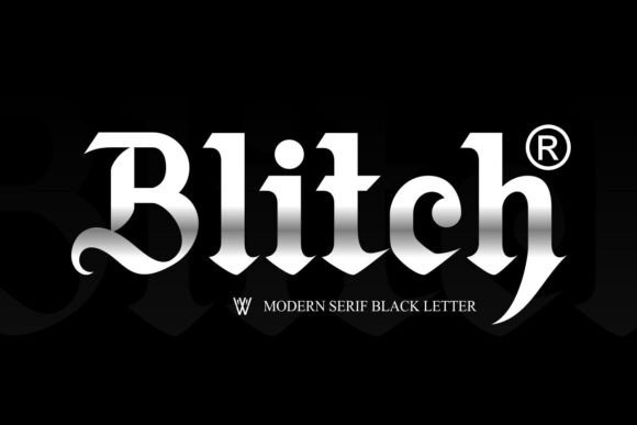Blitch-Fonts