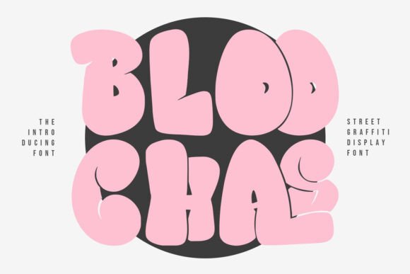 Bloochas-Street-Graffiti-Display-Font-Fonts