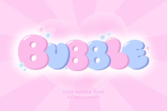 Bubble-Fonts