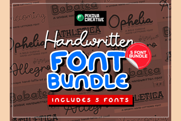 Handwriting-Bundle-Fonts