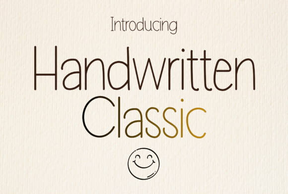 Handwritten-Classic-Fonts