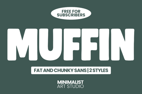 MUFFIN-Fonts