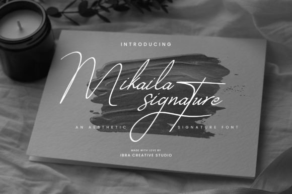Mikaila-Signature-Fonts