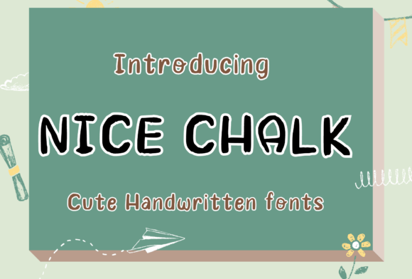 Nice-Chalk-Fonts