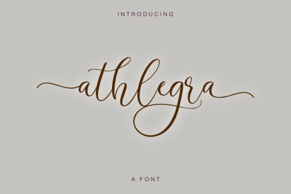 Athlegra-Fonts